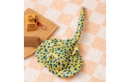 Plush Stingray Mascot Cuddly Toy Yellow Dotted 50cm