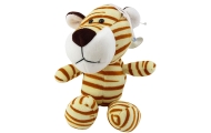 Pluszowa Maskotka Przytulanka Tygrys Z Przyssawką Kremowy 23 x 12 cm
