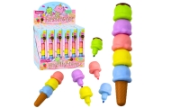 Ledų kūgeliai Ledų rankenėlės Žymekliai 5 spalvų pastelinės spalvos 18 cm