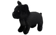 Plush Mascot Cuddly Toy Small Dog Black 19cm