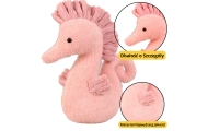 Plush Mascot Cuddly Water Horse Pink 25cm
