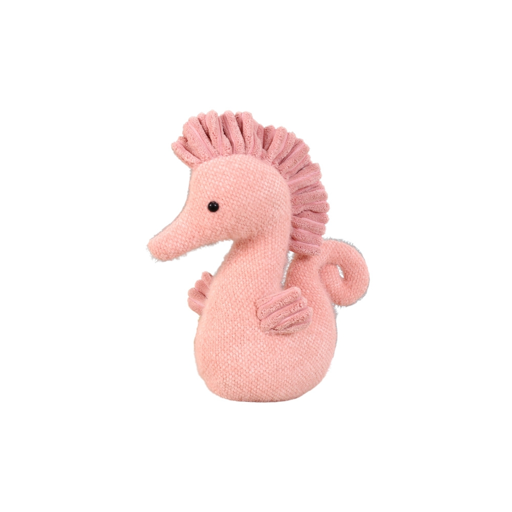 Pliušinis vandens arklys rožinis 25 cm pliušinis talismanas