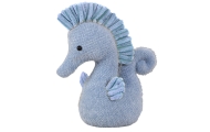 Plush Mascot Water Horse Cuddly Toy Blue 25cm