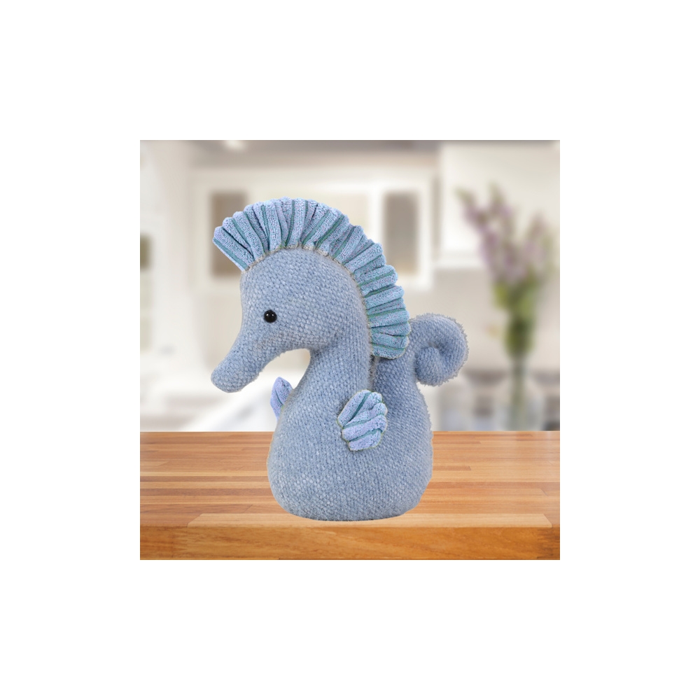 Pliušinis talismanas Vandens arklys Hugs Blue 25cm