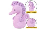 Plush Mascot Cuddly Toy Water Horse Purple 25cm