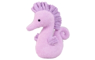 Plush Mascot Cuddly Toy Water Horse Purple 25cm