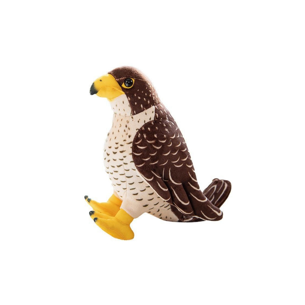 Rudas paukštis Falcon pliušinis žaislas 30cm