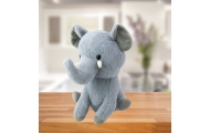 Pliušinis talismanas Hugs Large Elephant Grey 36cm