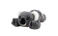 Pliušinė gulinti Koala 30cm, pilka