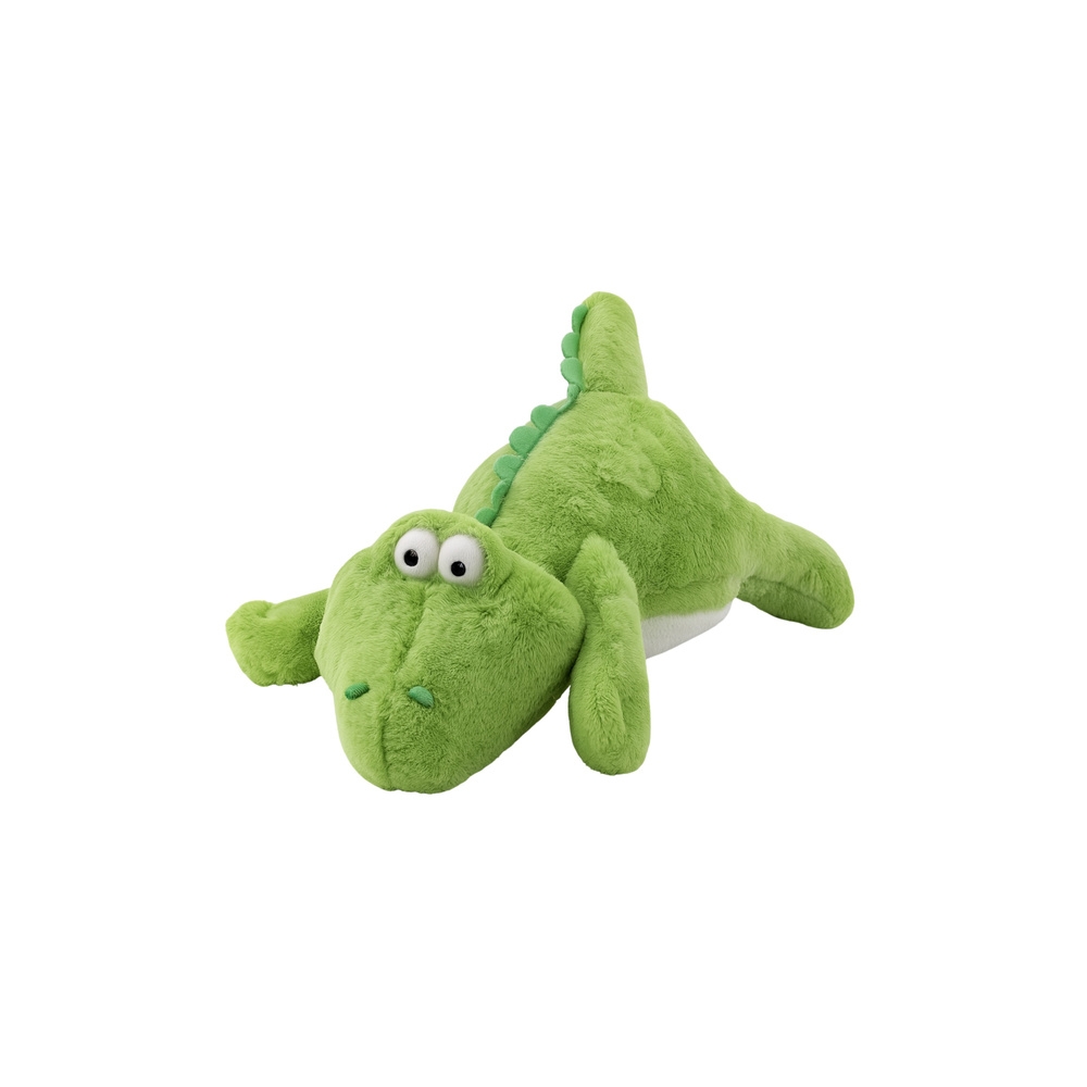 Pliušinis krokodilas 42cm, šviesiai žalias