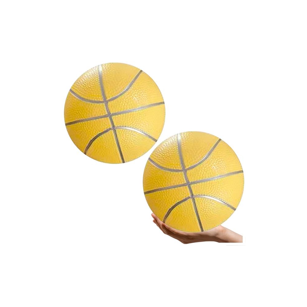 Pastel Yellow Soft Rubber Ball 8 Inches 20cm