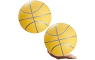 Pastel Yellow Soft Rubber Ball 8 Inches 20cm
