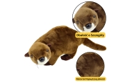 Plush Toy Otter Cuddly Toy Brown 37cm