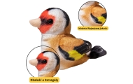 Small Plush Bird Blue Tit Goldfinch 10cm