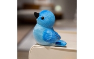 Small Plush Bird Blue Tit Goldfinch 10cm