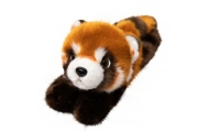Plush Red Panda Mascot Keychain Ring Carabiner 13cm