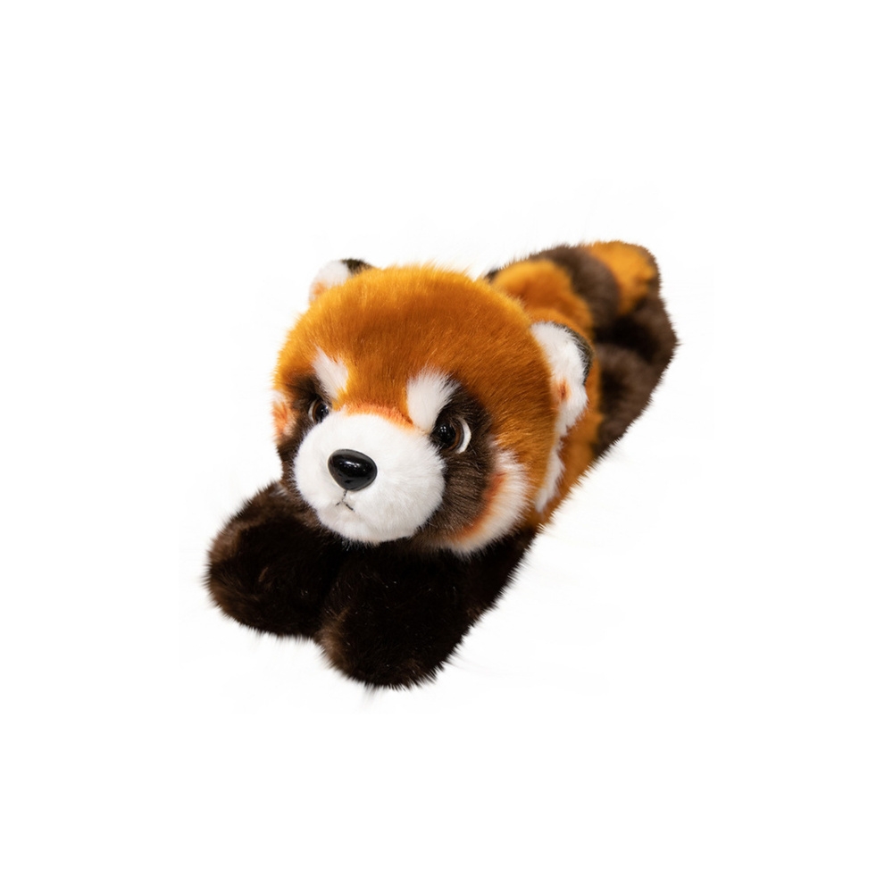 Pliušinis talismanas raudonoji panda 13cm raktų pakabukas