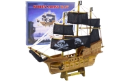 Kolekcinis modelis Dekoratyvinis burlaivis Piratas Juodas 33x29cm