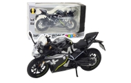 Sportinis metalinis motociklas žibintai Sound Black 250 SR 1:12