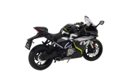 Sports Motorcycle Metal Lights Sounds Black 250 SR 1:12