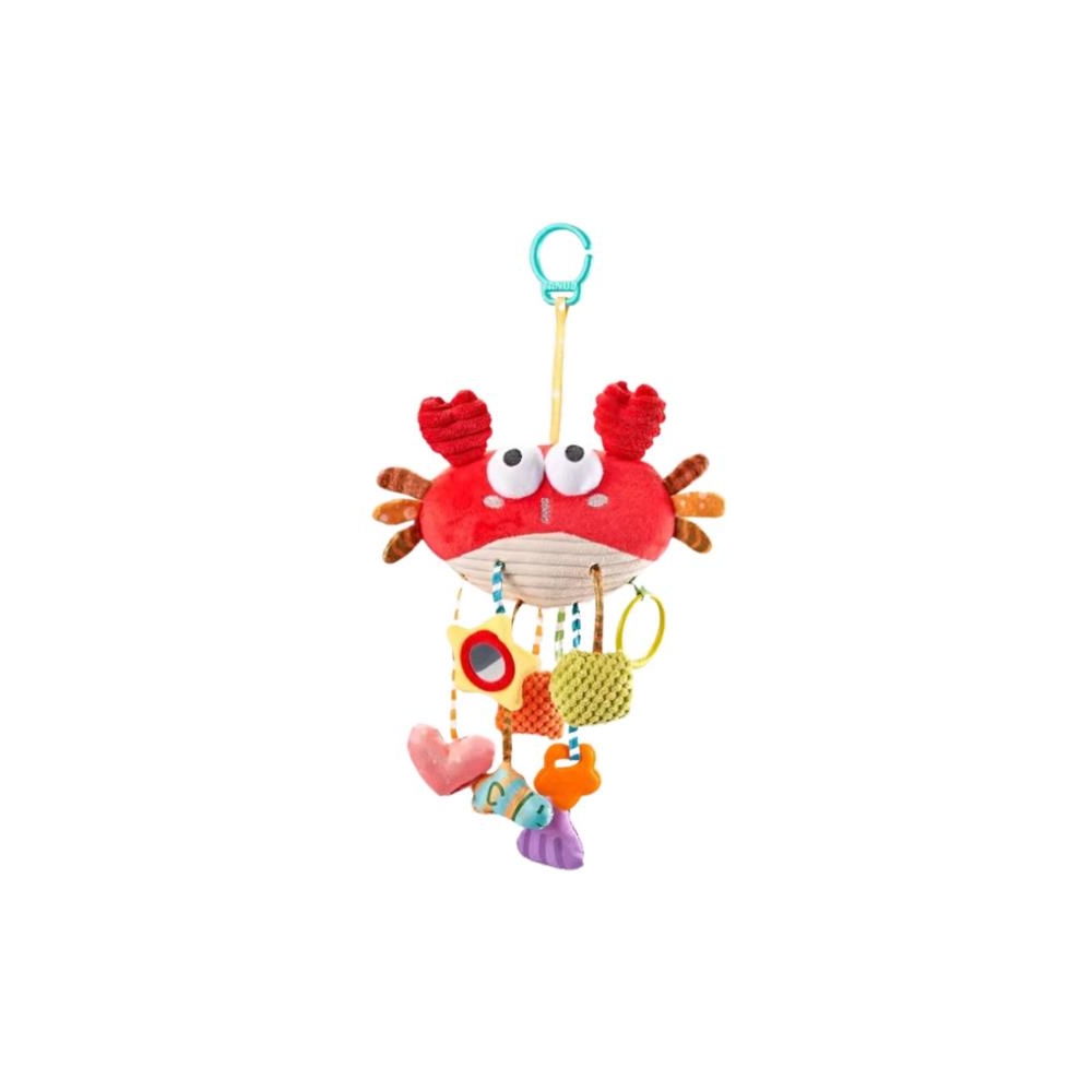Sensory Toy Crab Bed Hanger 9in1