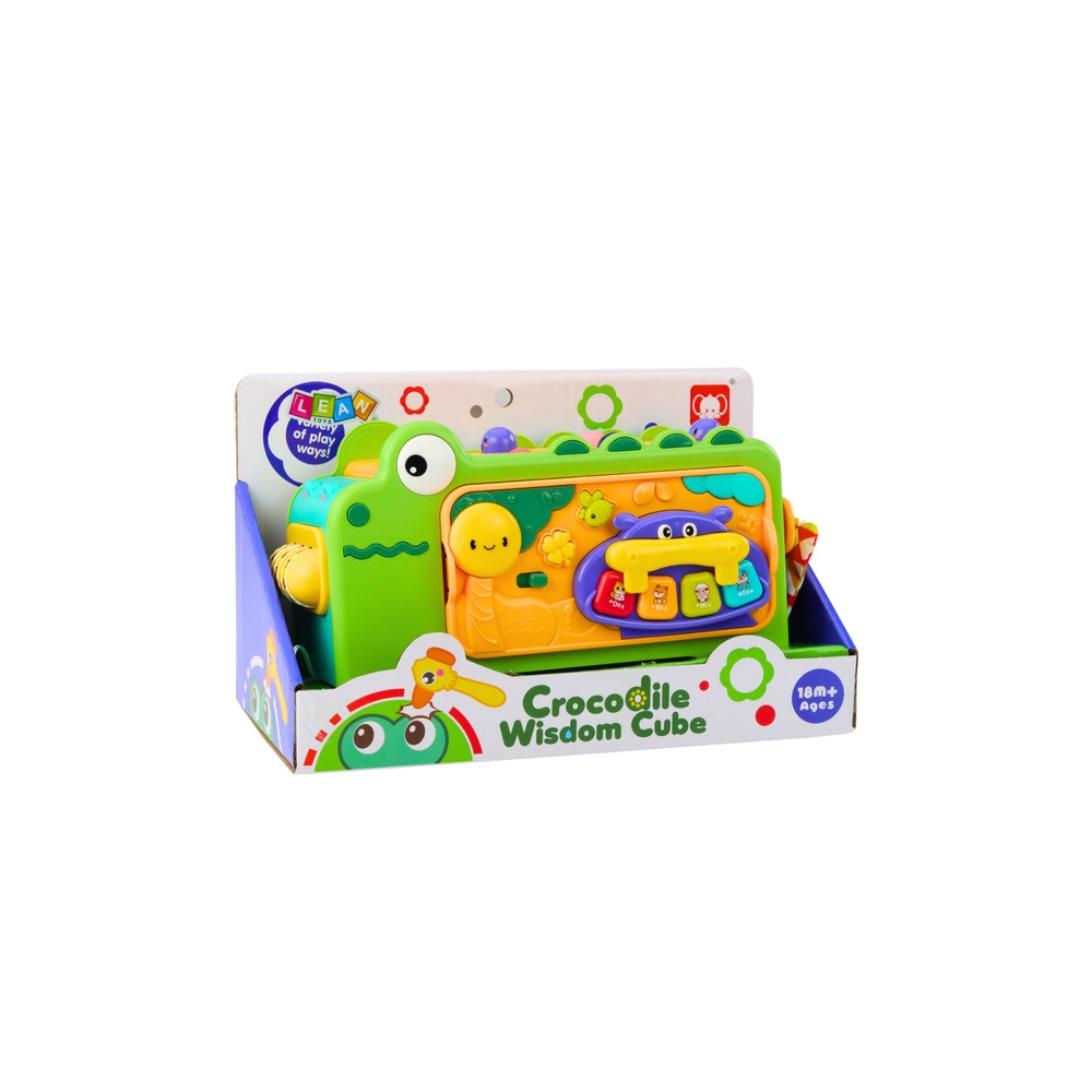 Crocodile Interactive Educational Cube Multifunctional Sounds