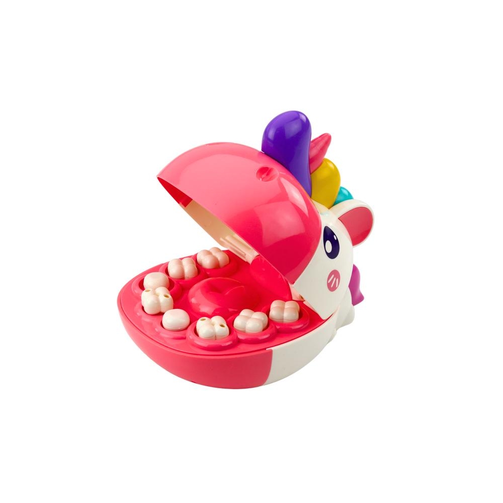 Mokomasis rinkinys Dentist Vienaragis odontologas, rožinis-Žaislai, Profesijos, buities žaislai, Profesiniai žaislai-e-vaikas