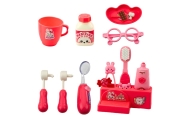 Mokomasis rinkinys Dentist Vienaragis odontologas, rožinis-Žaislai, Profesijos, buities žaislai, Profesiniai žaislai-e-vaikas