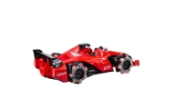 RC automobilis su dūmų efektu 2.4G raudonas