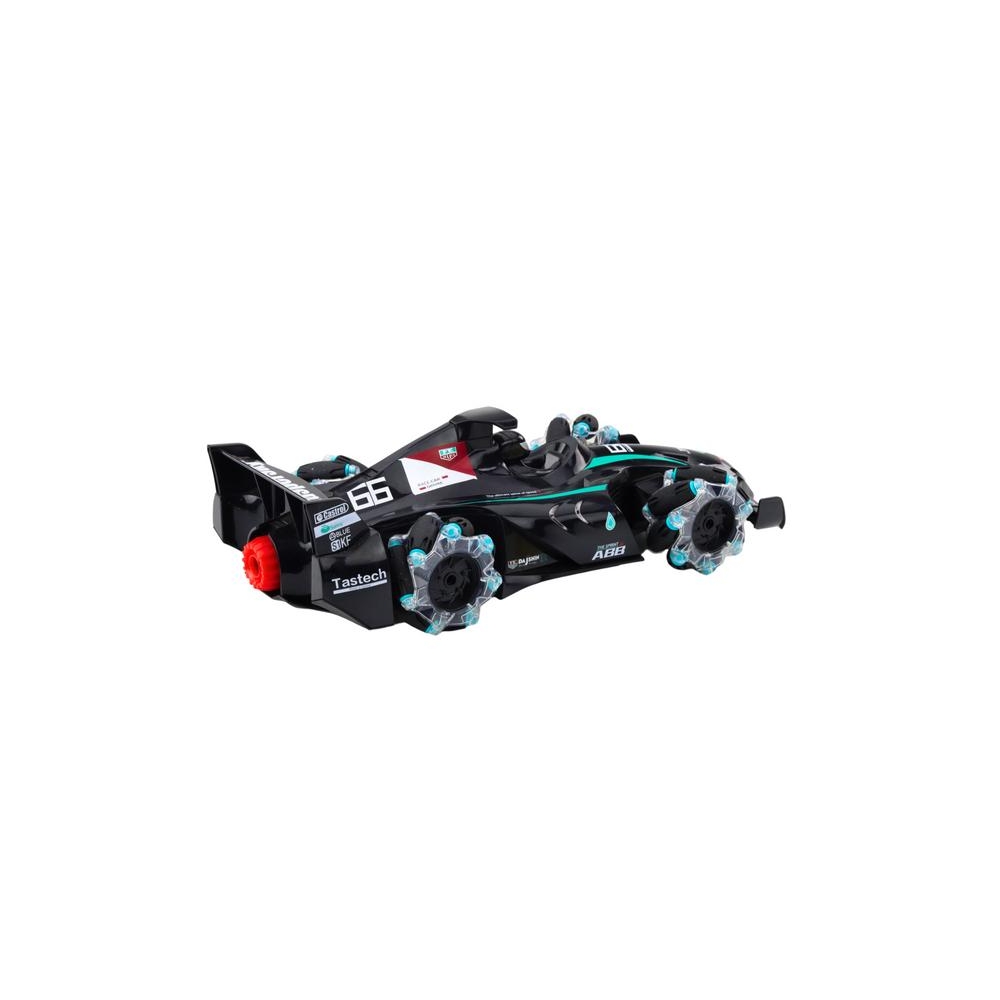 RC Car Sports Car Remote Controlled Smoke Effect 2.4G Black