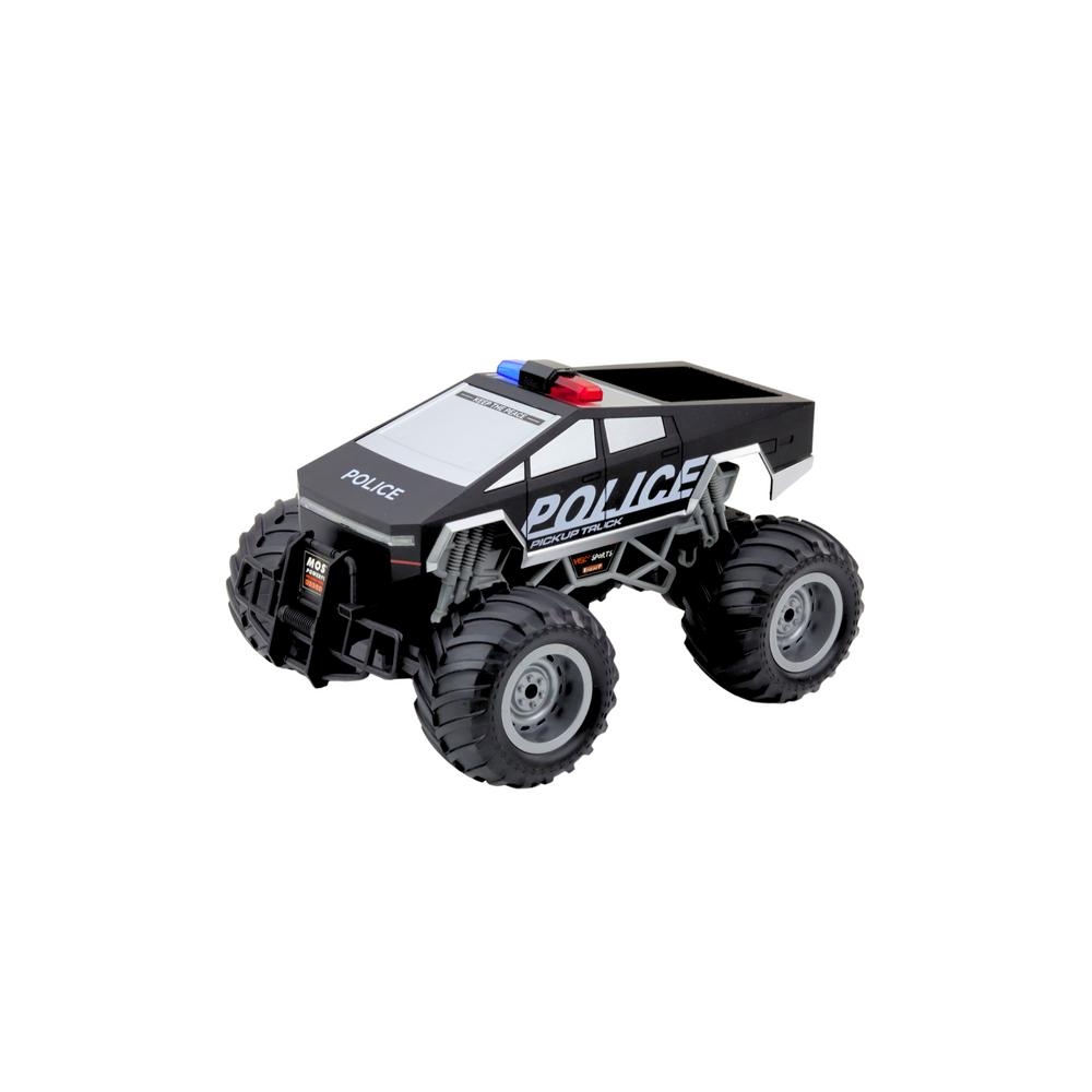 RC visureigis nuotolinio valdymo juodas 1:16