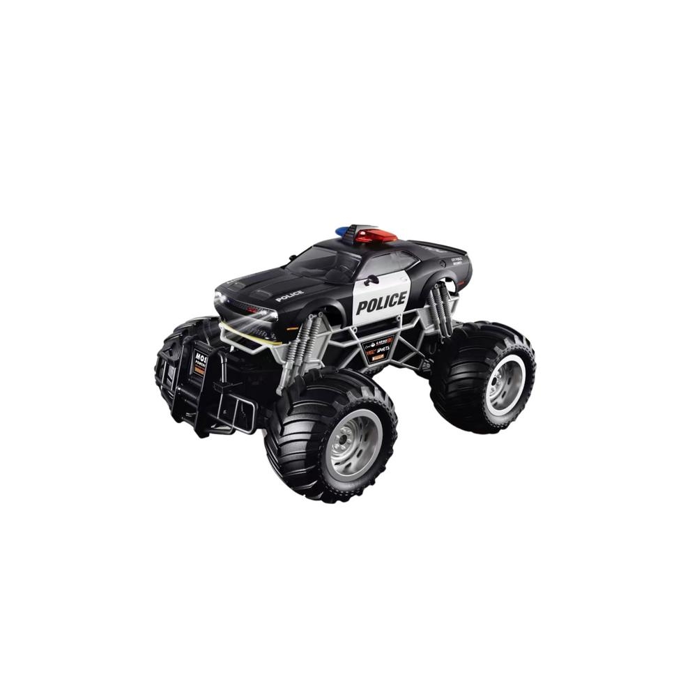 RC nuotoliniu būdu valdomas policijos automobilis 1:16 Dūmų žibintai-Žaislai, Auto ir transporto žaislai, Valdomos radijo bangom