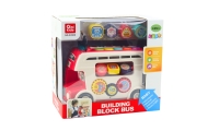 Interactive Educational Bus Sorter Lights Sounds Red