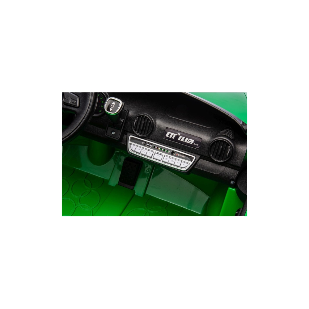Elektromobilis S322 4x4, Green-Elektromobiliai vaikams, Mašinos-e-vaikas