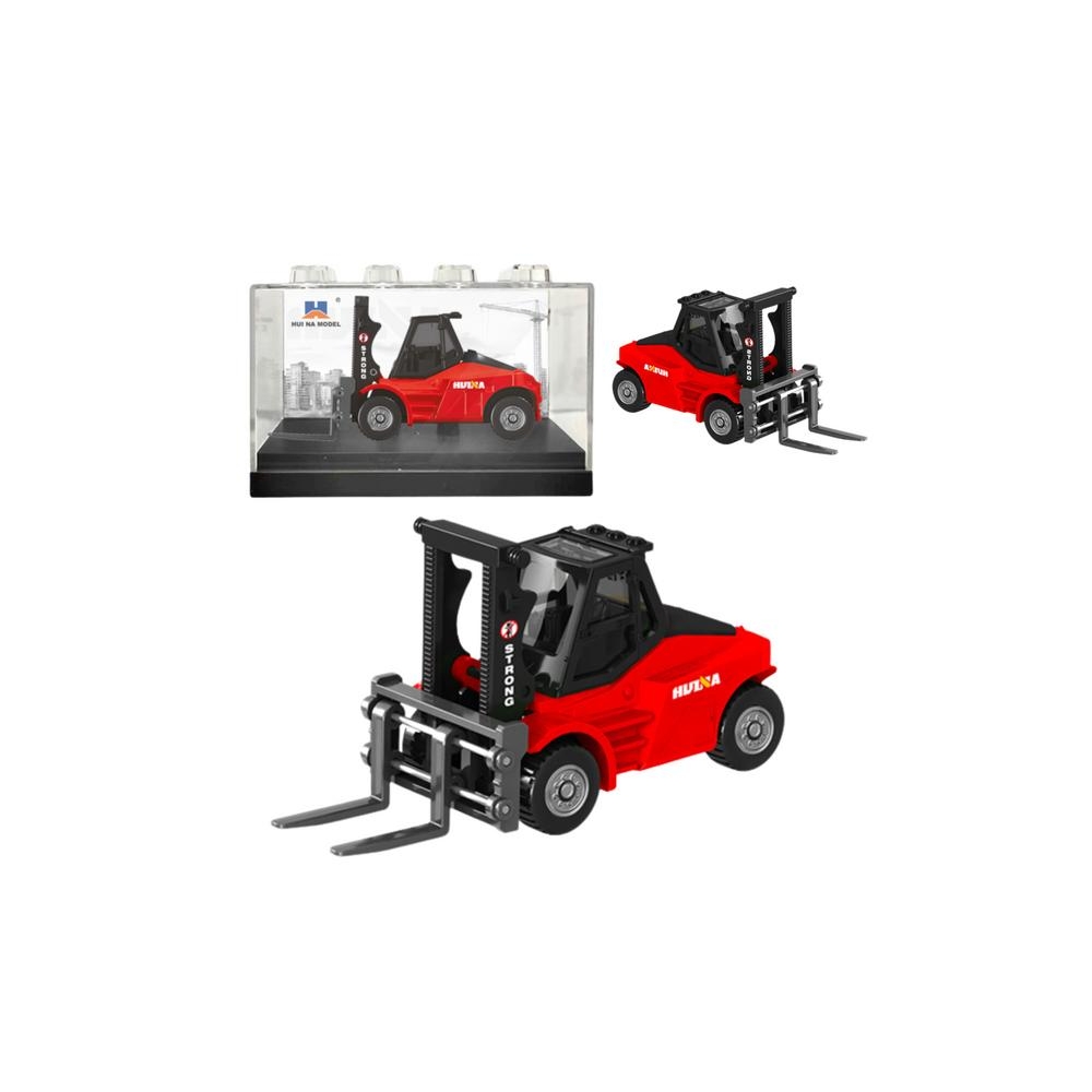 Kolekcinis metalinis "Huina Red" krautuvo modelis 1:80