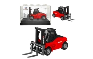 Forklift Metal Collectible Model Huina Red 1:80