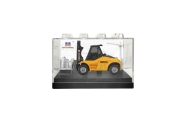 Forklift Metal Collectible Model Huina Yellow 1:80