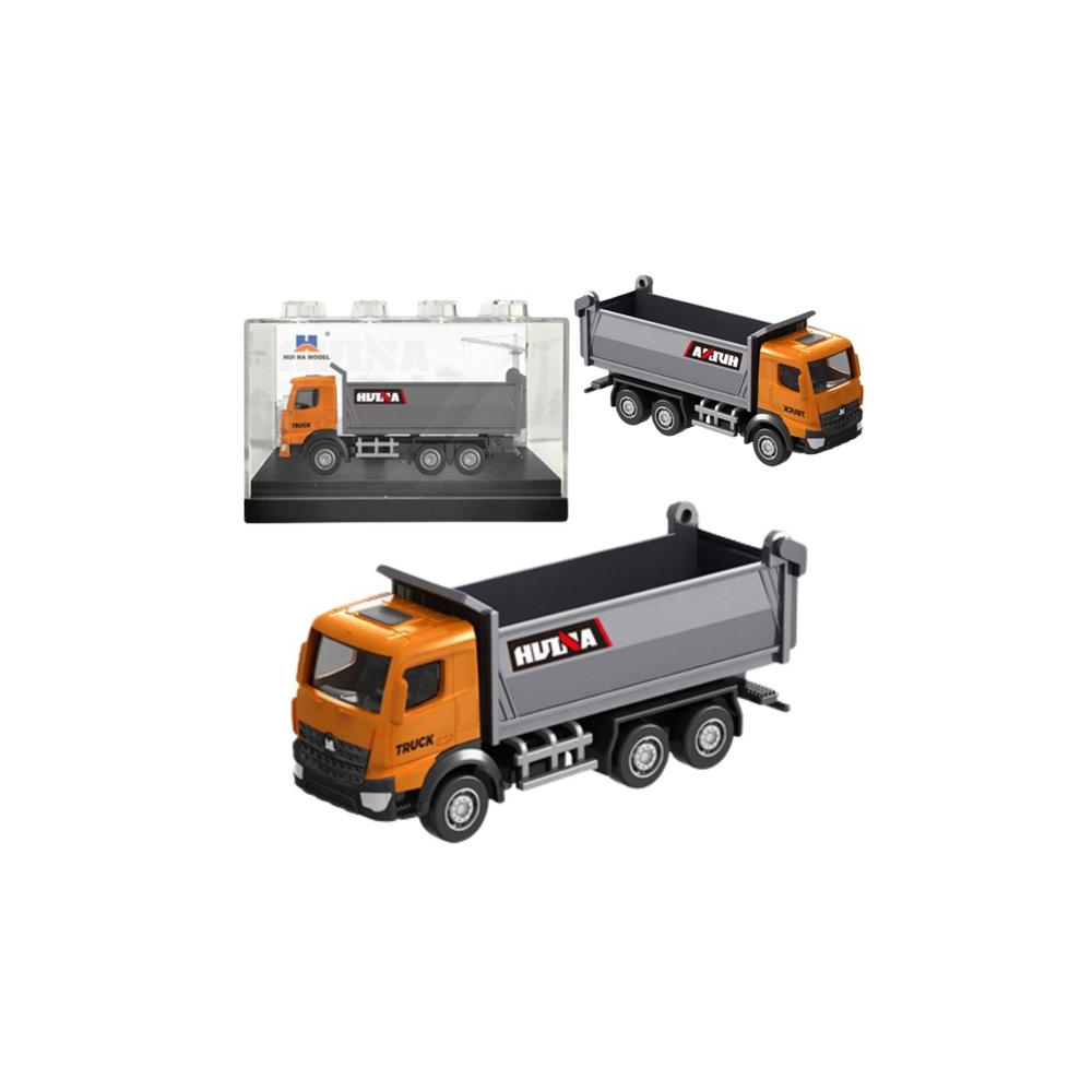 Kolekcinis metalinis "Huina Orange" savivarčio modelis 1:80