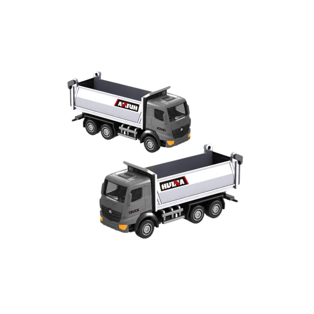Kolekcinis metalinis "Huina Silver" savivarčio modelis 1:80