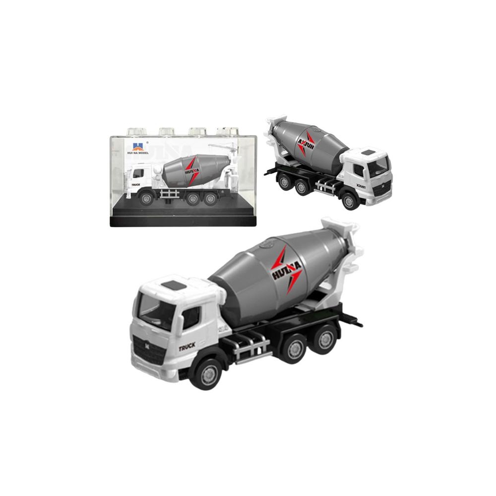 Betono maišyklė Metalo surinkėjo modelis Huina White 1:80