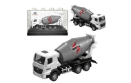 Betono maišyklė Metalo surinkėjo modelis Huina White 1:80