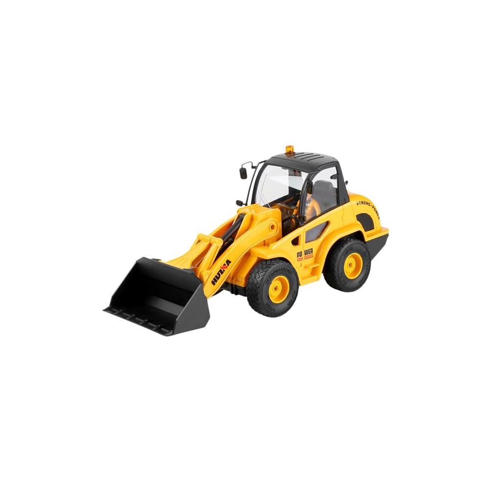 Backhoe Loader Bulldozer Remote Control RC Huina 1:24