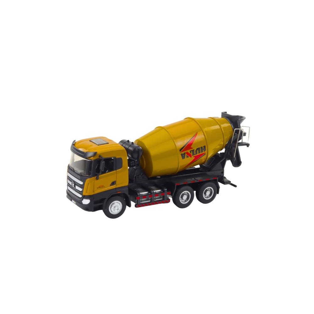 Betono maišyklė Statybinė transporto priemonė Metalinė Huina Khaki 1:50