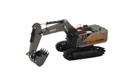 Huina Metal Crawler Excavator Movable Bucket Black 1:50