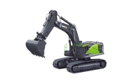 Huina Metal Crawler Excavator Green 1:50