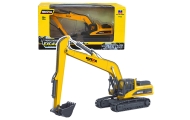 Huina Metal Crawler Excavator Movable Arm Yellow 1:50