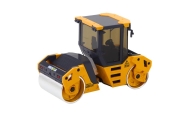Kelio volas Metalinė statybinė transporto priemonė Huina Yellow 1:50
