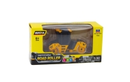 Road Roller Metal Construction Vehicle Huina Yellow 1:50