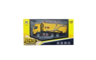 Garbage truck metal mobile Huina Yellow 1:50