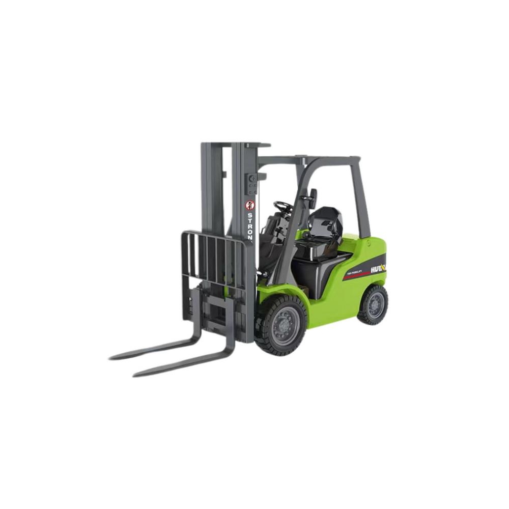 Metalinis krautuvas su kilnojamomis šakėmis Huina Green 1:50